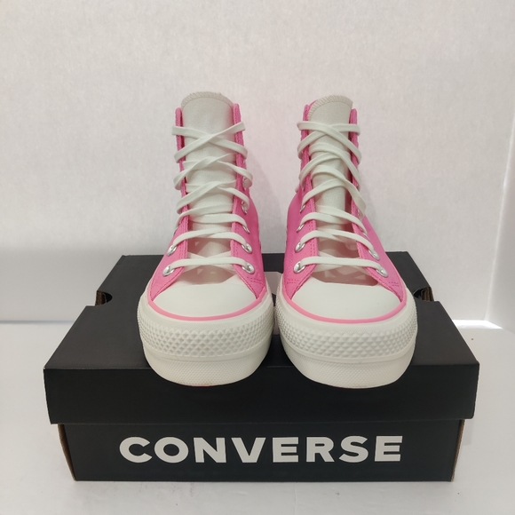 Converse Chuck Taylor All Star Lift Platform Retro Varsity High A07141C - Picture 4 of 11